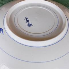 骨董品★金襴手 南蛮人 南蛮船 大皿 ★べっ甲帆船の画像