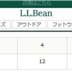 ■L.L.Bean　ハイキング・シューズの画像