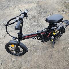 【取り引確定！】フル電動自転車　16インチ　折りたたみ　ひねちゃ　モペットの画像