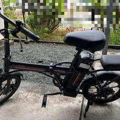 【取り引確定！】フル電動自転車　16インチ　折りたたみ　ひねちゃ　モペットの画像