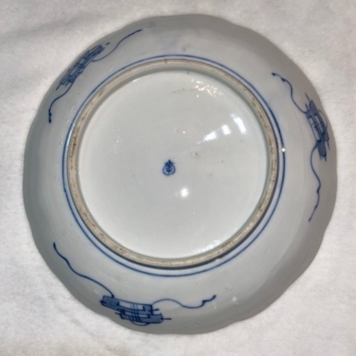 正月用品　伊万里中皿＆輪島木製漆器お膳　骨董品　にらみ鯛焼き鯛祝い鯛　お食い初め