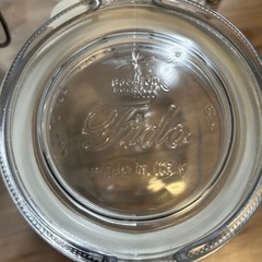 ガラス保存容器3個セット/ボルミオリ・ロッコ1L×2、3/4L×1  イタリア製の画像