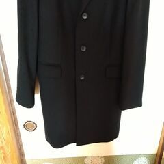 ※商談中　500円に値下げ　ユニクロ　カシミア混チェスターコート　メンズ　Lサイズの画像