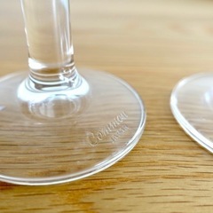 ワイングラス×2の画像