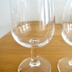 ワイングラス×2の画像