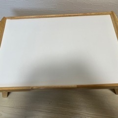 IKEA】折りたたみベッドテーブル(ジューラ)※一部欠損