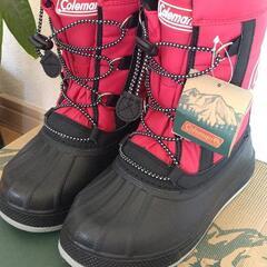 【新品】Coleman  20cmスノーブーツ♣コールマン レッド