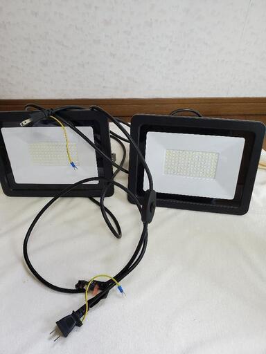 爆光　LED 投光器　薄型　２台