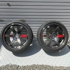 RAYS TE37 SAGA SL＋DUNLOP DIREZZA...