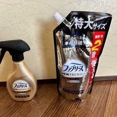 ファブリーズ Ｗ除菌＋消臭 プレミアムメン スプレー クリーンア...