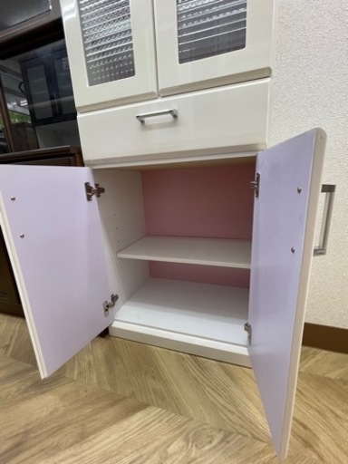 売約済み【BY REUSE 出水店 出張買取•見積完全無料¥0】食器棚WH