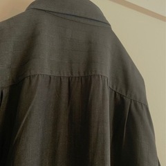 【超美品】claiborn クレイボーン 半袖シャツ M ブラック/黒の画像