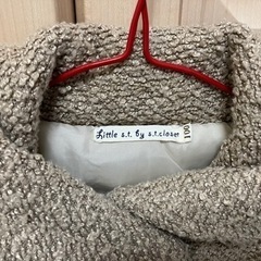 【🍒マーク5点400円】 Hello赤ちゃん購入 サイズ100 女の子コート ワンシーズン使用 おしゃれ❁¨̮の画像