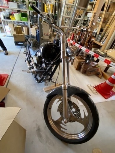 ボーゲットバイクワークスハーレーカスタム車検あり (boo124) 西都城の