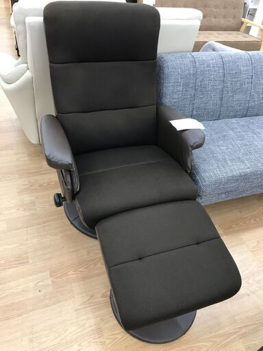 ★ジモティ割あり★  リクライニングソファ ブラウン H96×W73×D98 クリーニング済み KJ3507