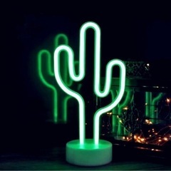 🌵サボテンネオンランプ⭐️インテリア⭐️の画像