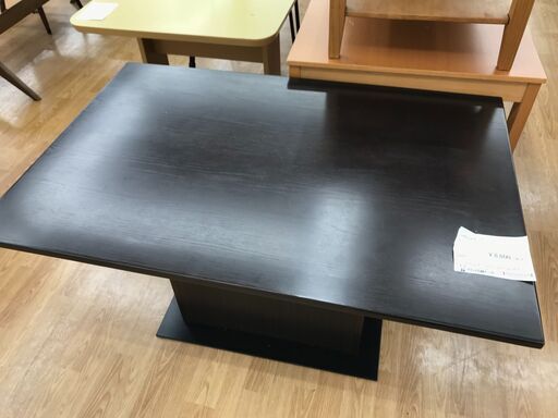 ★ジモティ割あり★ シギヤマ家具 ダイニングテーブル ダークブラウン H65×W120×D85 クリーニング済み KJ3509