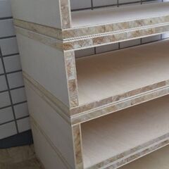 木製  棚  4個 の画像