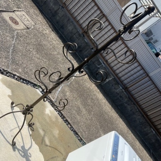 帽子　ラック アンティーク調