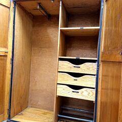 イギリス製 ワードローブ アンティーク 洋家具 レトロ 年代物の画像