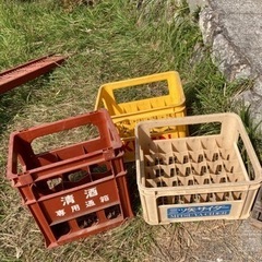 [無料] 早い者勝ち！ビール　お酒　ジュースのプラケース　