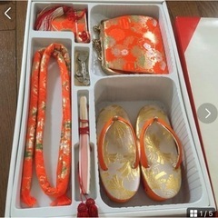 7歳の七五三用の小物セット