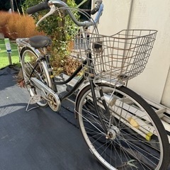 27インチ 自転車 ママチャリ 変速ギア付き 通学などにいかがですか！