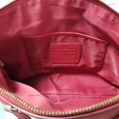 COACH コーチトート バッグ赤 の画像