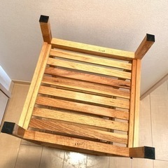 完売御礼❣️【縦36×横36×高さ79 cm 】最終値。値下げし再募集！たな　棚　ラック　3段ボックス　3段ラック　ナチュラル　ウッド　木の画像