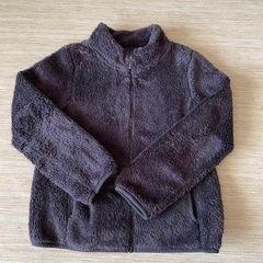 UNIQLO ボアフリースジャケット140の画像