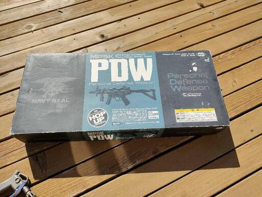 電動エアーガン MP5 PDW　箱付き