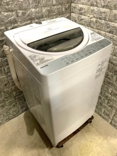 全国送料無料★3か月保障付き★洗濯機★2018★TOSHIBA★AW-7G6★S-162