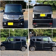 【諸費用全て込み】H25/N-BOX/カスタム/4WD/Gターボ/ナビ/DVD/エンスタの画像