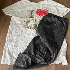 終了　無料　GACKT ツアーTシャツ　着用感あり　スパッツ付き