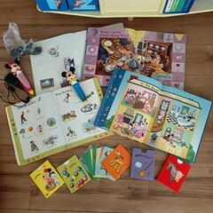 ディズニーの英語システム ワールドファミリー 棚付き フルセットの画像