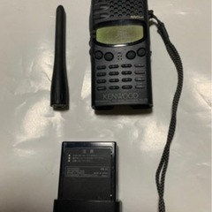 KENWOOD ハンディ無線機　リモコンスピーカーマイク　セットの画像