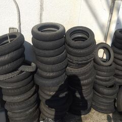 原付　バイクの廃タイヤ　無料で差し上げます
