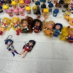 当時物 セーラームーンS 指人形 キーホルダー ソフビ まとめて 現状品