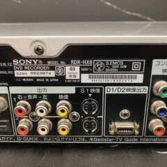 【REGASTOCK江東店】 SONY ソニー DVDレコーダー RDR-HX8 2003年製の画像