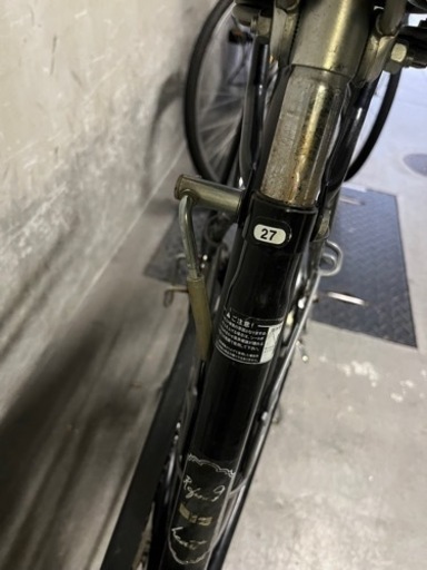 自転車　ママチャリ　27インチ　中古　変則3段階