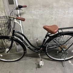 自転車　ママチャリ　27インチ　中古　変則3段階