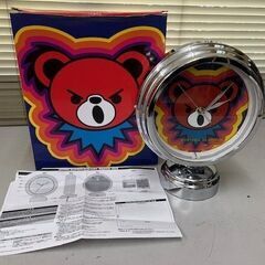 HYSTERIC DEAD BEAR NEON CLOCK ネオンクロック 置時計 USED品現状にて 引取のみ！の画像