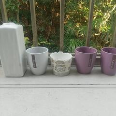 植木鉢 穴ナシ カバー セット 