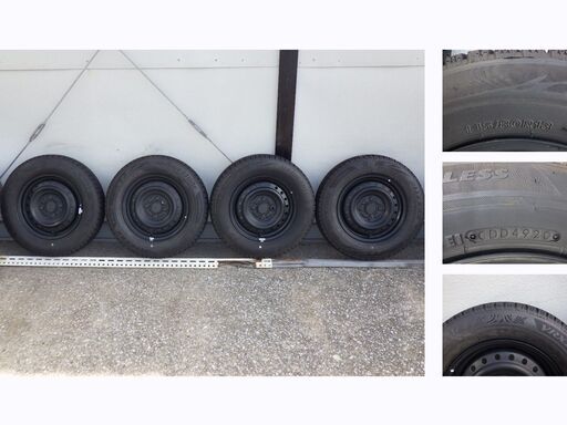 ダイハツ純正13インチ　145/80R13　スタッドレスタイヤ 4本セット