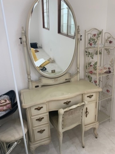 家具 ドレッサー　ロココ　アンティーク