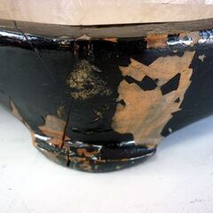 ☆スモーキークォーツ 六角柱 煙水晶 幅250mm 奥行210mm 高さ330mm 質量約20Kg 台座付き パワーストーン 浄化 開運 札幌 北20条店の画像