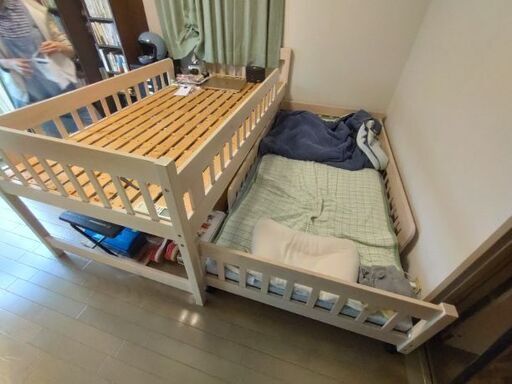 更に値下げしました２段ベットのアレンジ版（通称親子ベット）