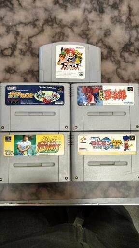 任天堂スーパーファミコン　5本セット
