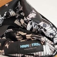 コンパクト旅行バッグアリス柄の画像