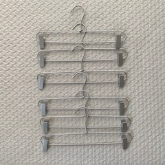 パンツハンガー 6本